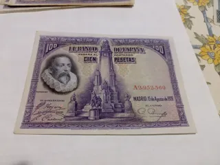 Billete 100 pesetas 1928