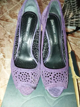 Zapatos tacón Zara Woman Collection talla 38