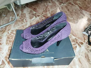 Zapatos tacón Zara Woman Collection talla 38