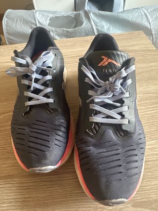 Zapatillas Mujer Talla 38.5 azul  y Rosa