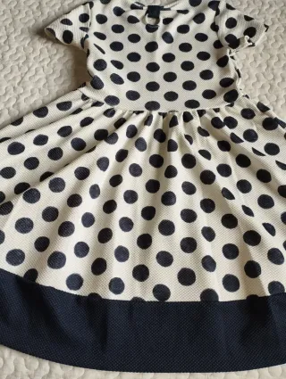 Vestido niña lunares 8 años