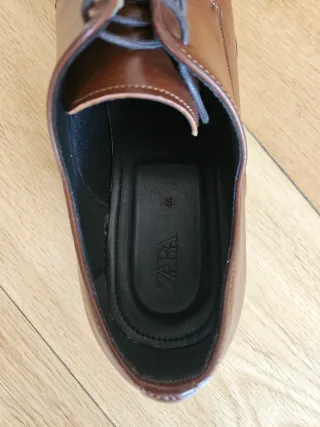 Zapatos de piel Zara
