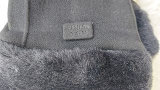 Conjunto Gorro y Guantes Negro