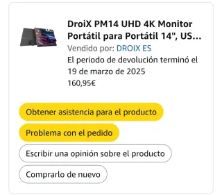 Monitor portatile DroiX 14 4K
