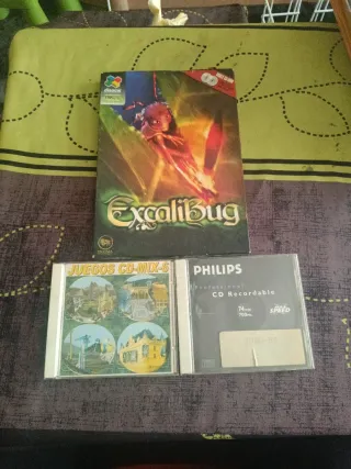 Juegos PC Retro Dinamic Excalibug + CD Mix