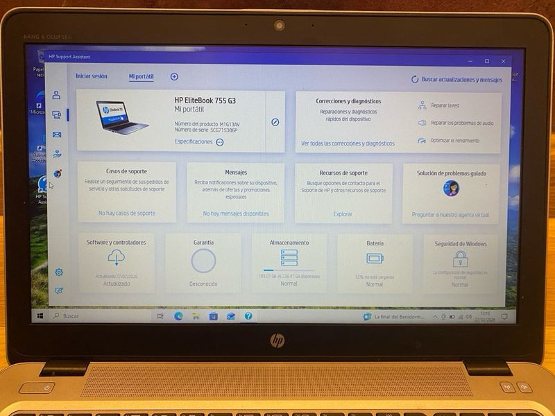 HP Elitebook 755 G4 y G3 Plata afbeelding 6