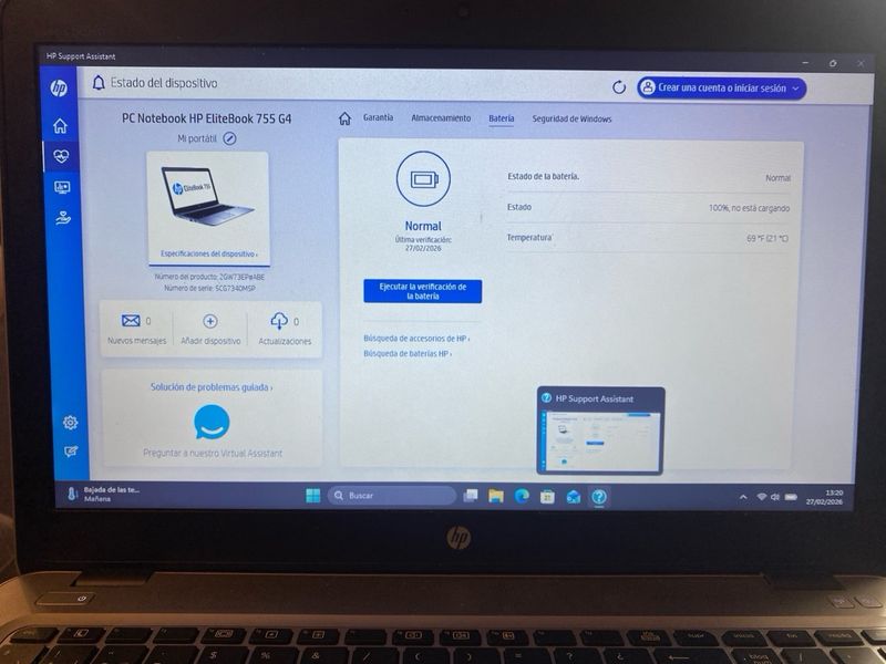 HP Elitebook 755 G4 y G3 Plata afbeelding 9