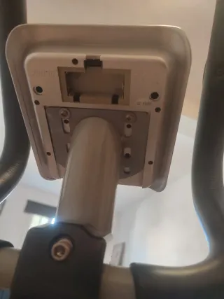 Bicicleta Elíptica Gris y Negra