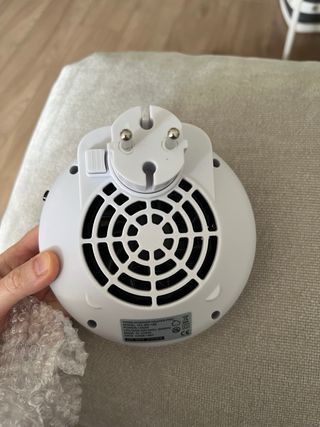 Calefactor Eléctrico Portátil Blanco