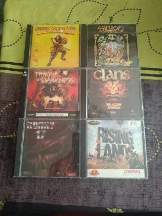 Lote 6 Juegos PC Originales