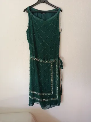 Vestido gasa Massimo Dutti