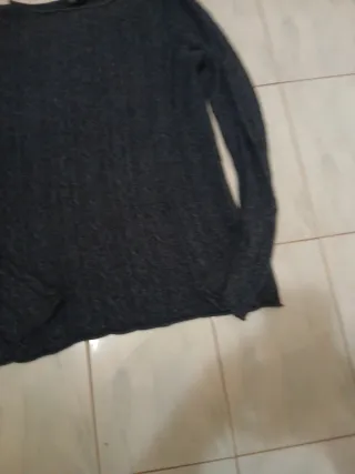 Maglia Ralph Lauren donna trecce blu XL