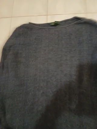 Maglia Ralph Lauren donna trecce blu XL