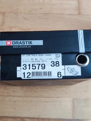 Zapatos tacón marrones Drastik