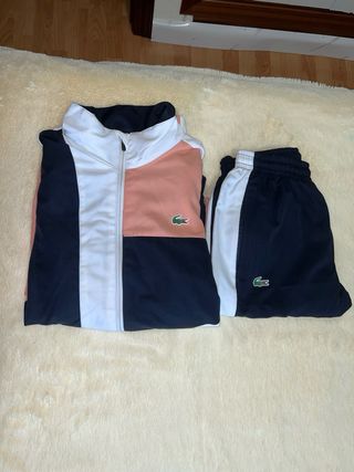 Conjunto Chándal Lacoste colorblock Da una talla M