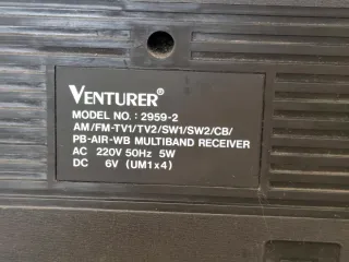 Radio Venturer Multibanda Vintage