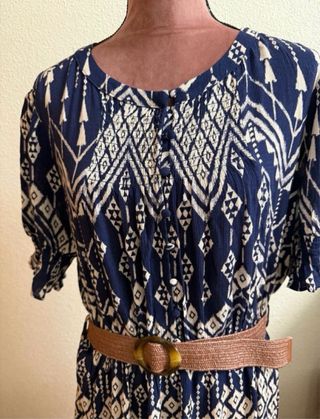 Vestido Cortefiel Talla L Estampado