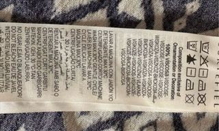 Vestido Cortefiel Talla L Estampado