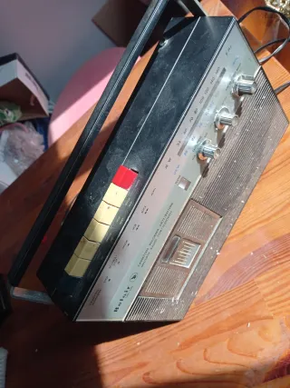 Radio Cassette Belair CRH-570 Años 70