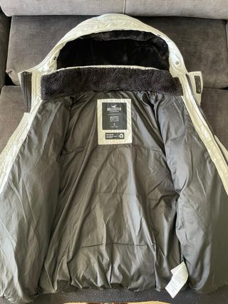 Abrigo Hollister blanco