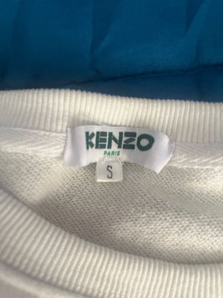 Sudadera Kenzo Blanca Tigre Paris