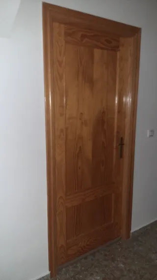 Juego de puertas de madera interiores
