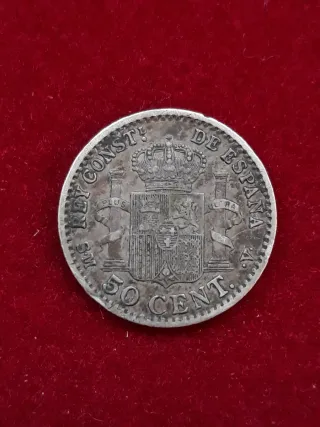 50 cent. plata 1904