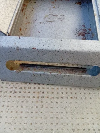 Cassetta della posta in metallo con 2 chiavi