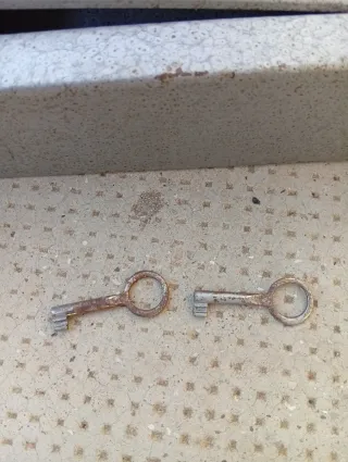 Cassetta della posta in metallo con 2 chiavi