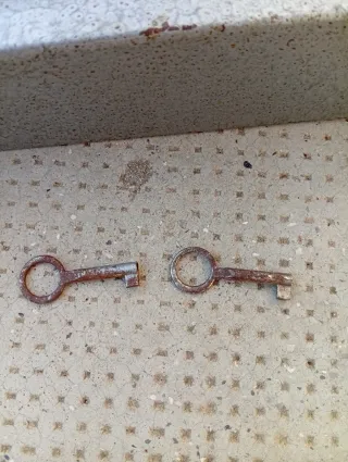 Cassetta della posta in metallo con 2 chiavi