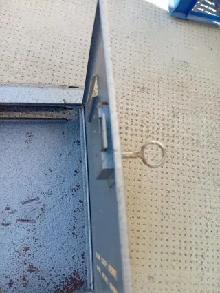 Cassetta della posta in metallo con 2 chiavi