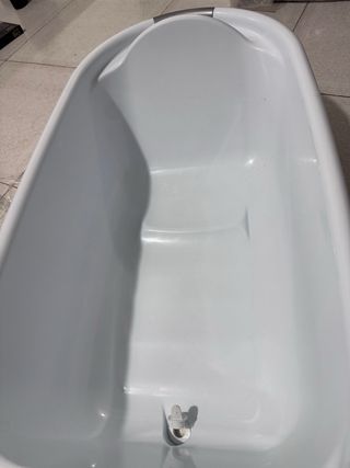 Bañera bebé con desagüe