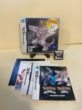 Videogioco Pokémon Perla per Nintendo DS, con manuale dell'allenatore