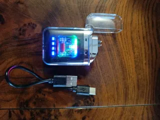 Mechero Eléctrico con Indicador Batería