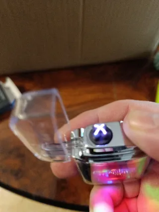 Mechero Eléctrico con Indicador Batería