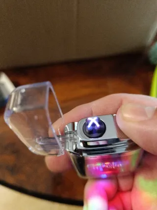 Mechero Eléctrico con Indicador Batería