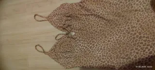 Vestido Victoria's Secret estampado leopardo
