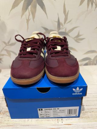 Zapatillas Adidas Samba granates