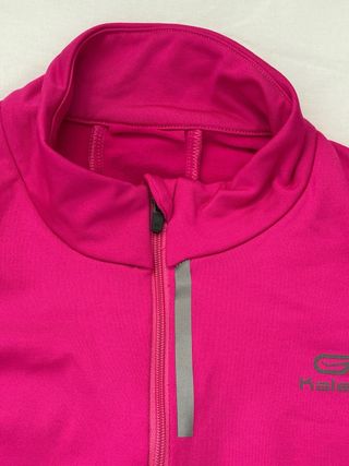 Chaqueta polar Decathlon mujer rosa
