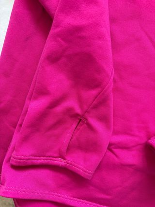 Chaqueta polar Decathlon mujer rosa