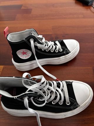 Converse Plataforma Lona Caña Alta