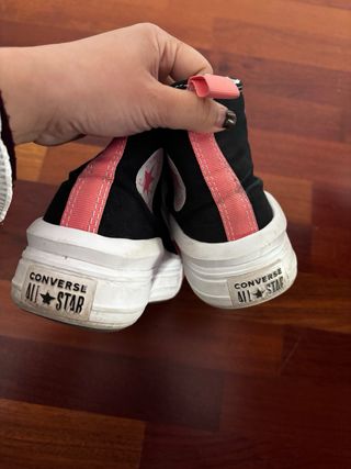 Converse Plataforma Lona Caña Alta