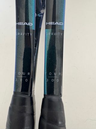 Racchette da tennis Head Gravity Tour 98 in nero e blu