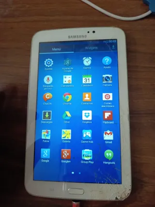 Tablet Samsung Blanca Funciona