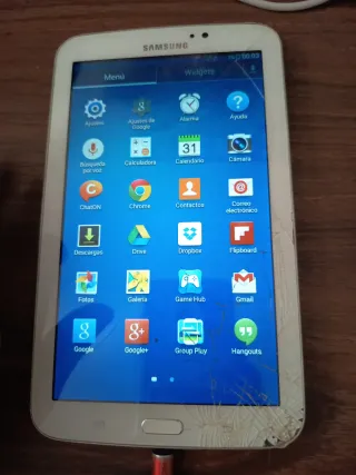 Tablet Samsung Blanca Funciona
