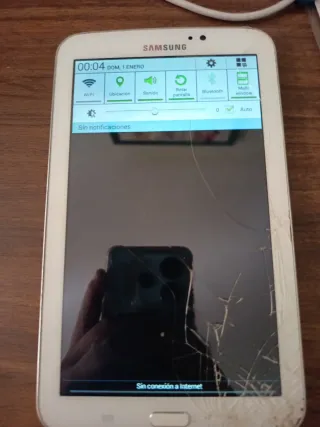 Tablet Samsung Blanca Funciona