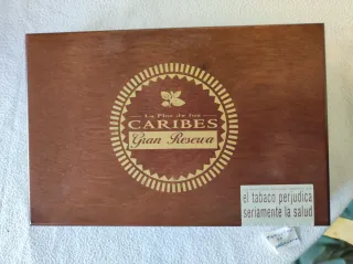 Cajas de puros vacías