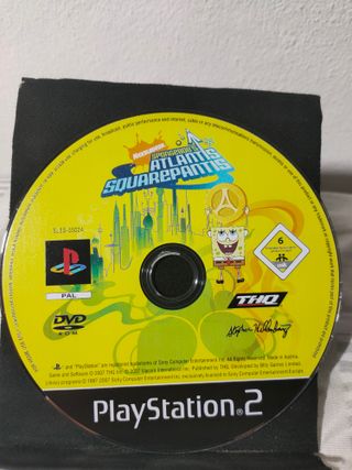 SpongeBob's Atlantis SquarePantis PS2 Sony PAL ITA