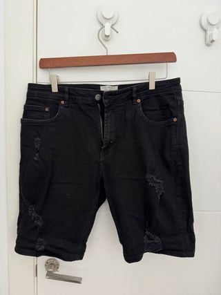 Pantalón vaquero negro hombre T.44