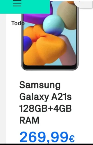 ⚜️Samsung 128gb Galaxy A21s "Azul Marino Metelizad